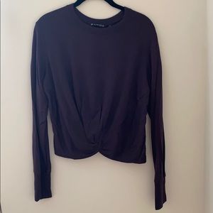 Athleta Twist Front Sweatshirt
